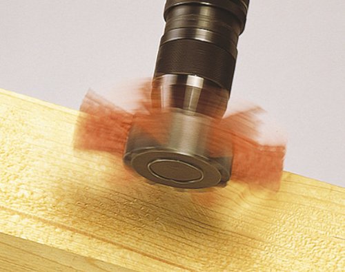 Wolfcraft 1512000 1 nylon fan brush shaft 6 mm ø 100 mm