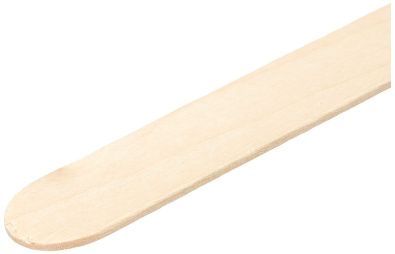 6" Wooden Medical Tongue Depressor - Pack of 100