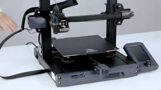 Creality Ender 3 build plate, 2 pieces, 235 × 235 mm, soft magnetic, 3D printer bed platform with PC coating, 3D printer mat for Ender 3/Ender 3 V2/Ender 3 V3 SE/Ender 3 Pro/Ender 5 Pro 2PCS PC frosted