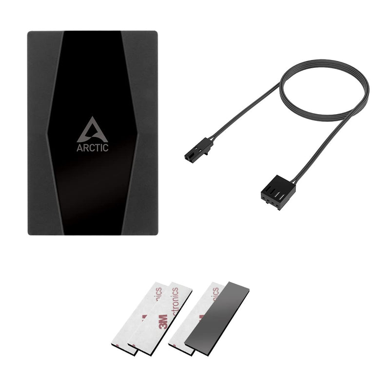 ARCTIC Case Fan Hub - 10-way PWM fan distributor with SATA power, case fan - black