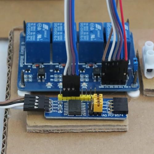 12pcs PCF8574 IO Expander I/O Expander I2C Bus Evaluation Development Module PCF8574 Module is Suitable for Arduino