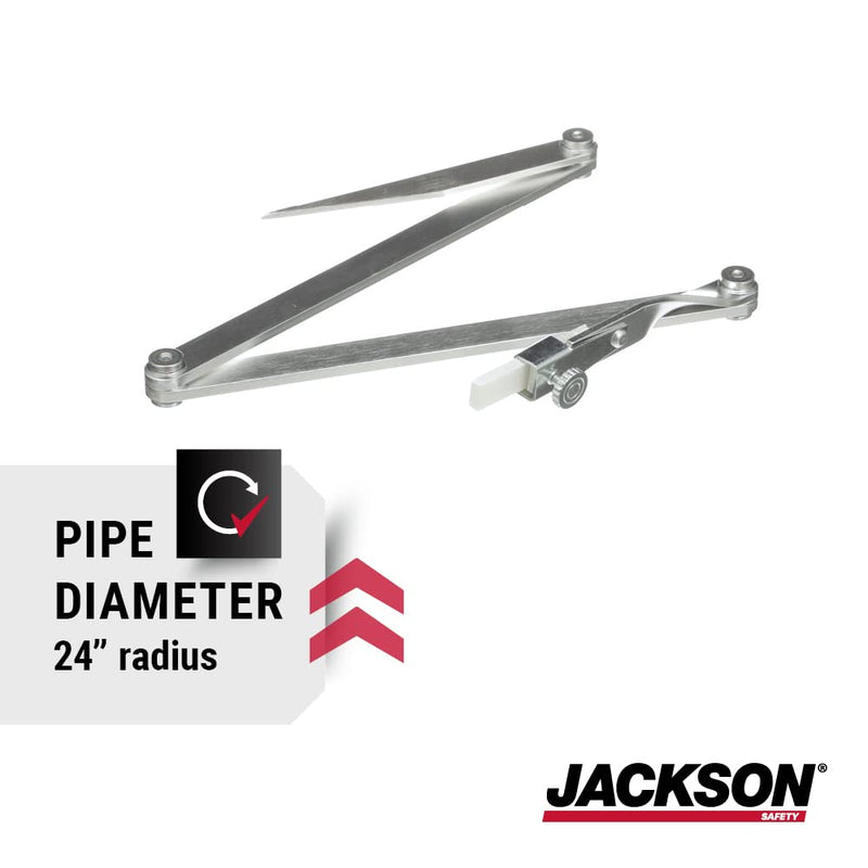 Jackson Safety Contour Radius Marker - Aluminum, Up to 24 Inches Radius - Standard Size