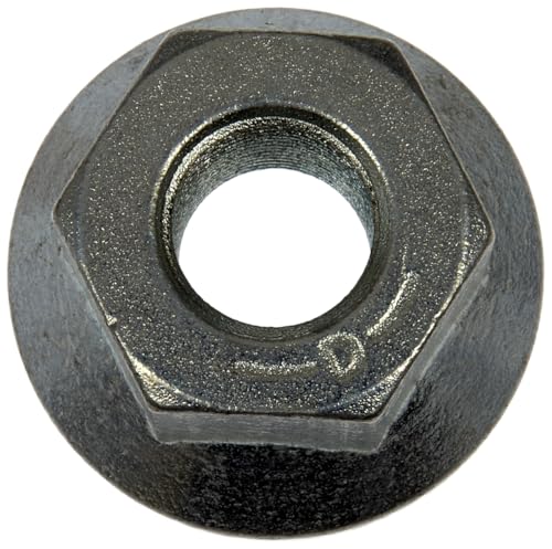 Dorman 611-057 Wheel Nut 5/8-18 Flanged Flat Face - 1-1/8 in. Hex, 1-1/16 in. Length Compatible with Select Dodge Models, 10 Pack