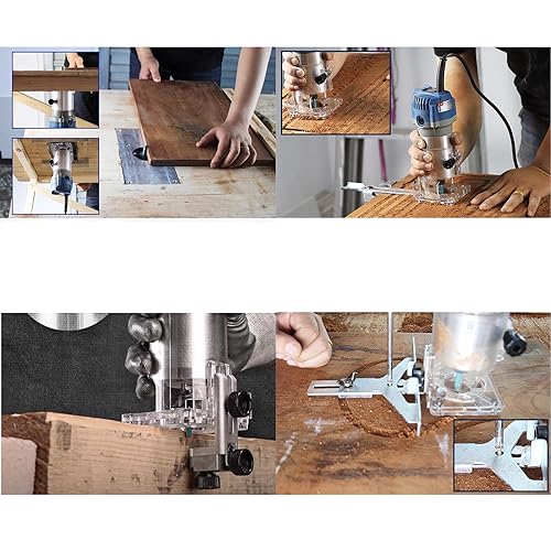 Router Bits Set of 35 Pieces 1/4 Inch and 6pcs Replacement Bearings ，Woodwork Tools for Beginner Router Bit Kit for DIY,Straight, Dovetail, Chamfer, Ogee 1/4 shank 35pcs