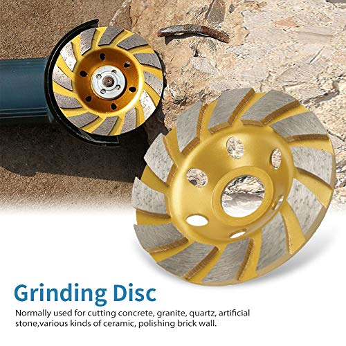 100 Grinding Wheel 6 Holes 100mm*4.5mm Diamond Segment Disc for Grinding Concrete Marble