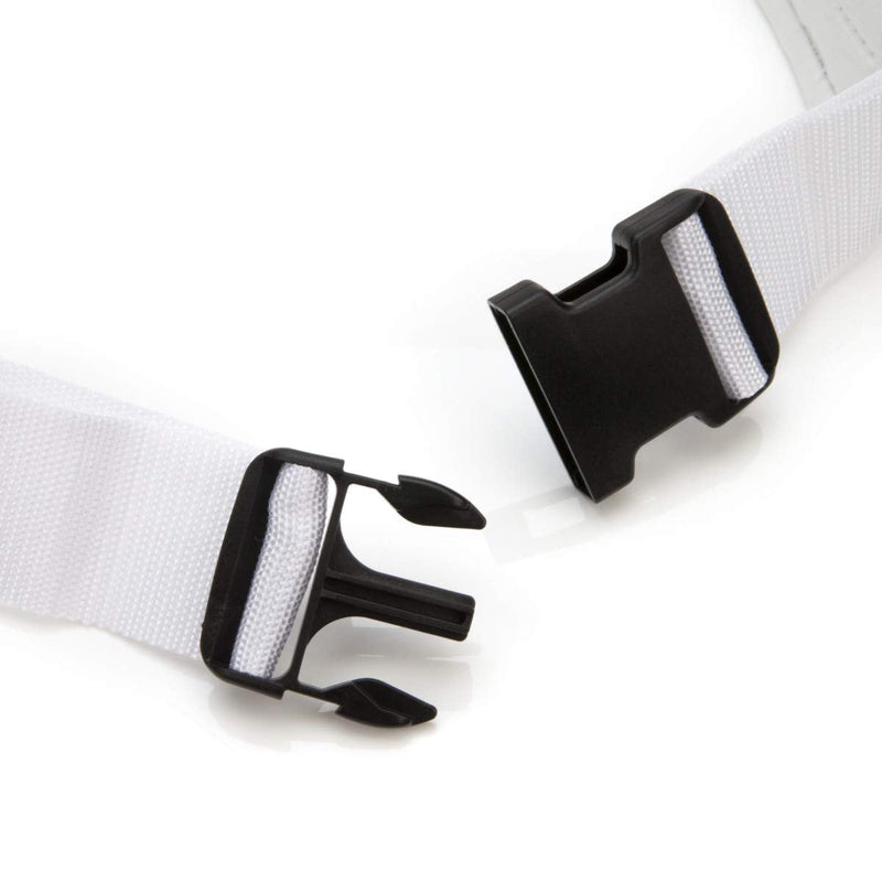Dickies 8-Pocket Padded Tool Belt/Utility Pouch for Painters, Carpenters, and Builders, Adjustable 3-Inch Belt, Durable Canvas Construction, White