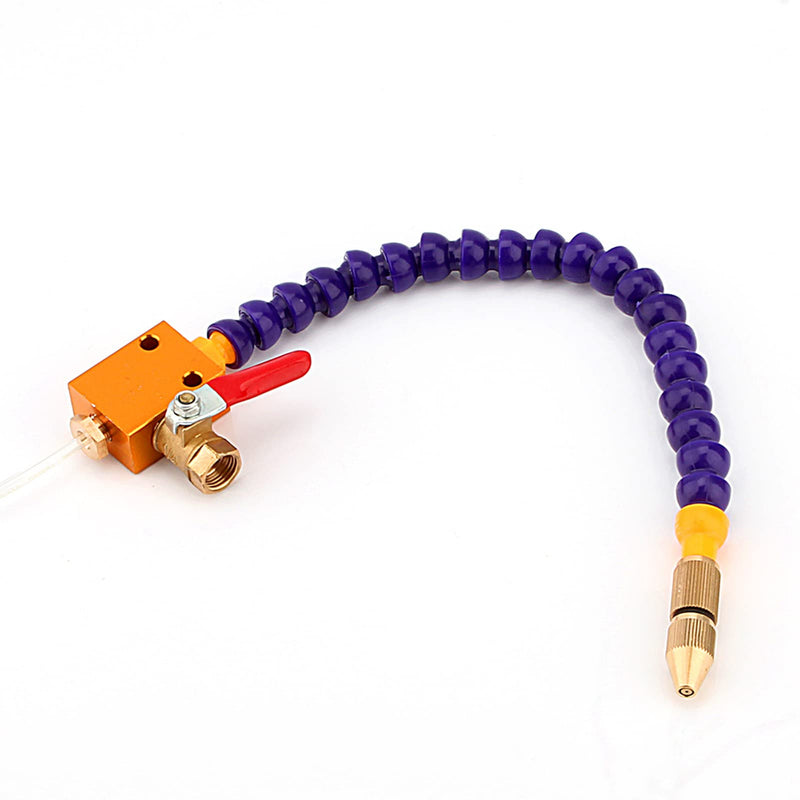 Adjustable Coolant Hose with Magnetic Base for 8mm Air Lines, CNC Lathes and Milling Drilling Applications