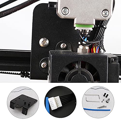 12pcs Direct Drive Extruder Conversion Kit for Creality CR10 Aluminum Alloy Direct Extruder Adapter Plate Kit 3D Accessories