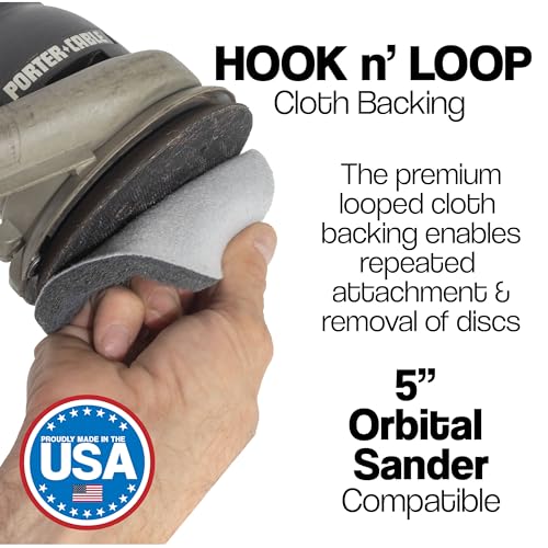 Gray Non-Woven Very Fine Finishing Set - 6" x 9" Scuff Pads (10 Pack) and 5" Orbital Sander Discs (10 Pack) - 800 Grit