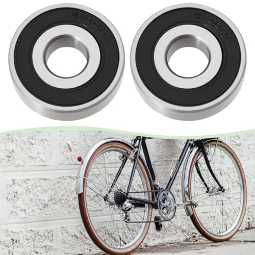 SG Store 4Pcs Deep Groove Ball Bearing Double Sealed Industrial Bearings 16100-2RS for Bicycle Scooter Supermarket Shopping Cart 28x10x8mm