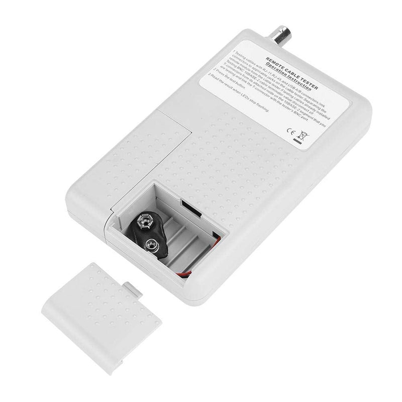 Network Cable Tester LAN Cable Test 4 in 1 Remote Control Tester Portable LAN Network Cable Tester Meter USB BNC Cable Tester for UTP STP RJ11 RJ45 Remote Cable Tester
