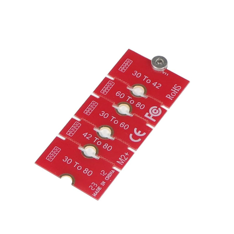 JMT NGFF NVME M2 M2PLUS 2230 to 2280 Adapter Card 2230, 2242, 2260, 2280 Extended Transfer Long Size Change for M.2 U.2 M3 M.3 SSD (5Pcs) 5Pcs