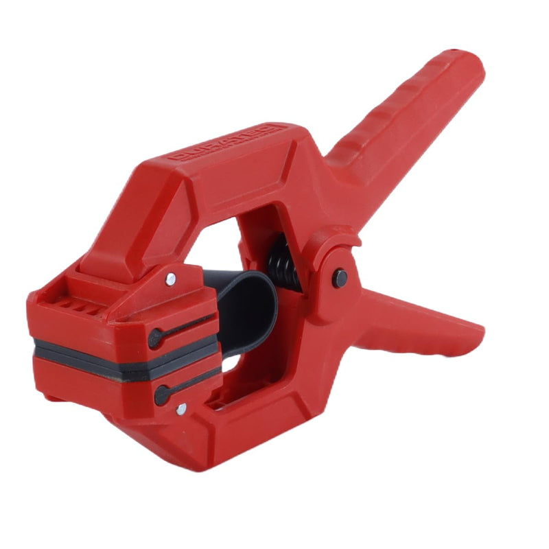 Spring Clamps Plastic Woodworking Clamp Type G with Rubber Band 50mm Carpenter's Clamp for Shelving Cabinet Edges Plywood Edging Lamination