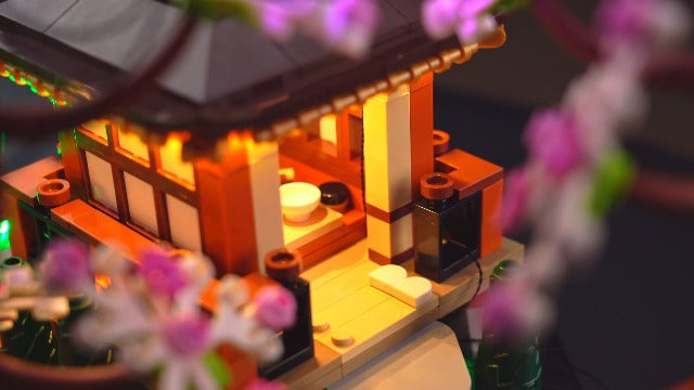 LocoLee LED Light Set Compatible with Lego 10315 Tranquil Garden Botanical, Only Lights, No Lego Model (Standard Version) 10315-Garden of Silent Standard