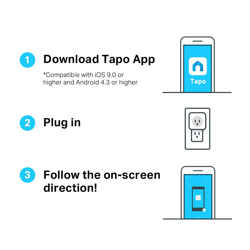 TP-Link Smart Plug, white (Tapo P100(4-pack))