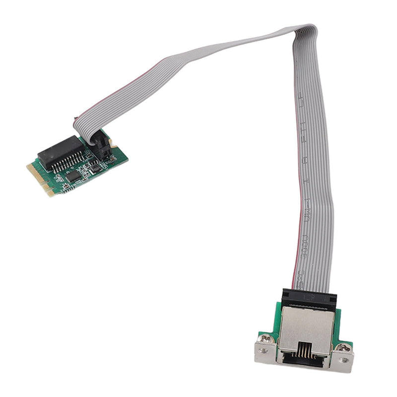 M.2 2.5G Ethernet Network Card, 2.5G/1G/100Mbps Single Port RJ45 M.2 A E to RTL8111H Gigabit Ethernet Card for Desktop PC, for 7, for Linux