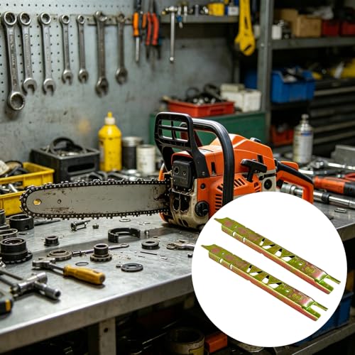 Depth Limiting Gauge Chainsaw, Pack of 2 Chainsaw File Gauge, Compatible with 1110 893 4000 File Gauge, Chain Depth Gauge Replacement Part for Durability of Your Devices and Precise Maintenance