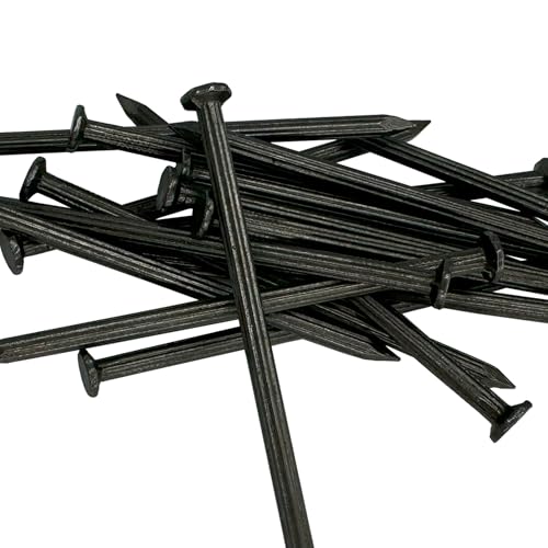 3.5” – Fluted Hardened Concrete Masonry Nails for Cinder Block, Concrete Walls, Cement Board 3.5 in (16d) -Qty (100) 100