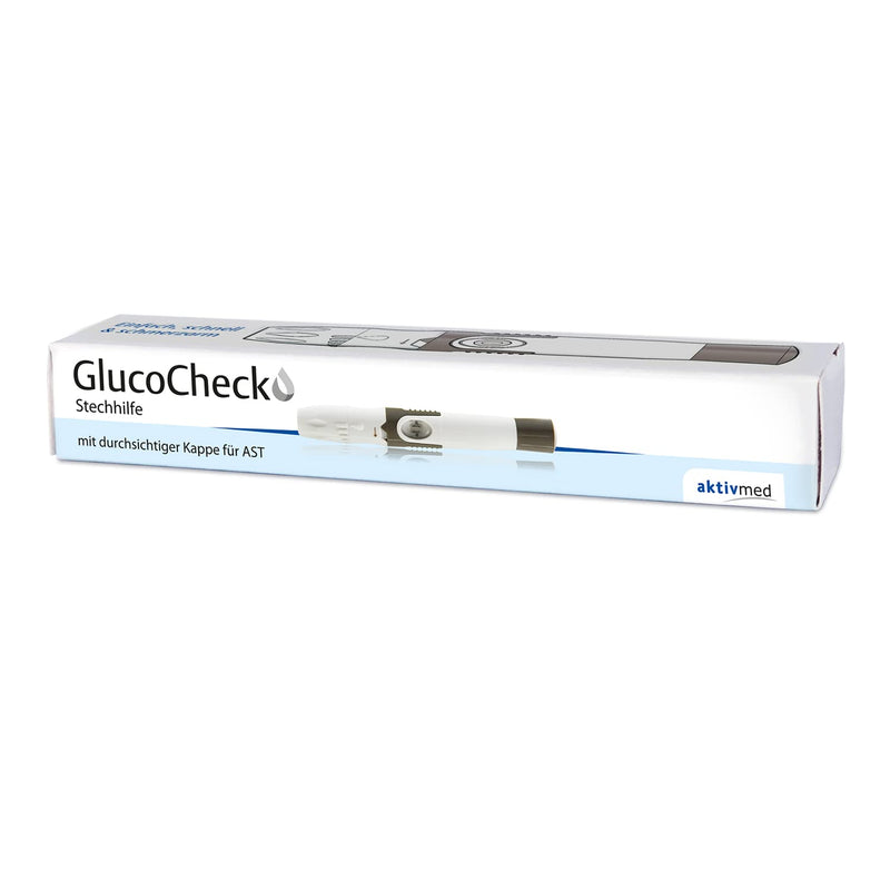 GlucoCheck lancing aid for universal lancets, 1 piece