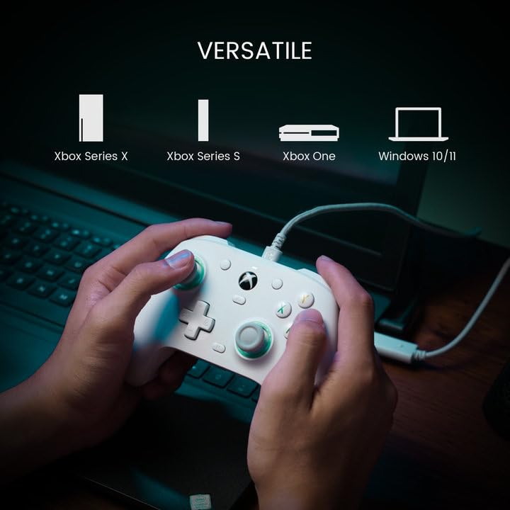 GameSir G7 SE Wired Xbox Controller with Hall Effect Joysticks and Hall Triggers, Works with Xbox One, Xbox Series X|S, Windows 10/11, Officially Licensed for Xbox