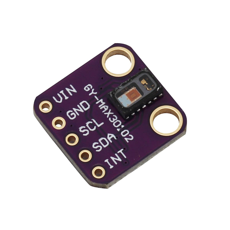 GY-MAX30102 Heartbeat Heart Rate Pulse Sensor Module for Detecting Blood Oxygen Concentration (Pack of 2)