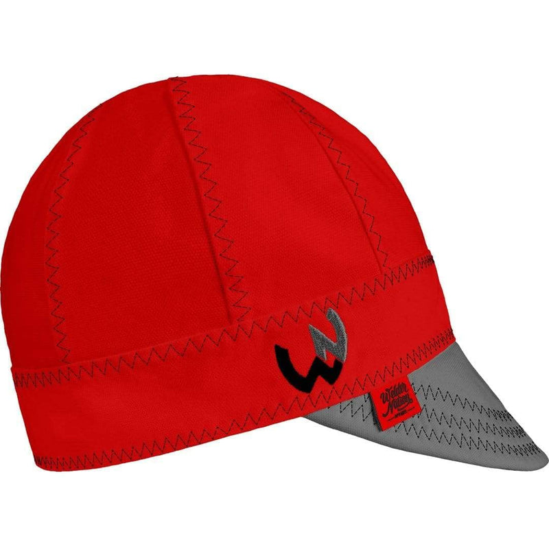 Welder Nation 8 Panel Welding Beanie Cap, 100% Cotton Duck Canvas, Heavy-Duty, Protective & Comfortable The Magnum (Orange, Green)
