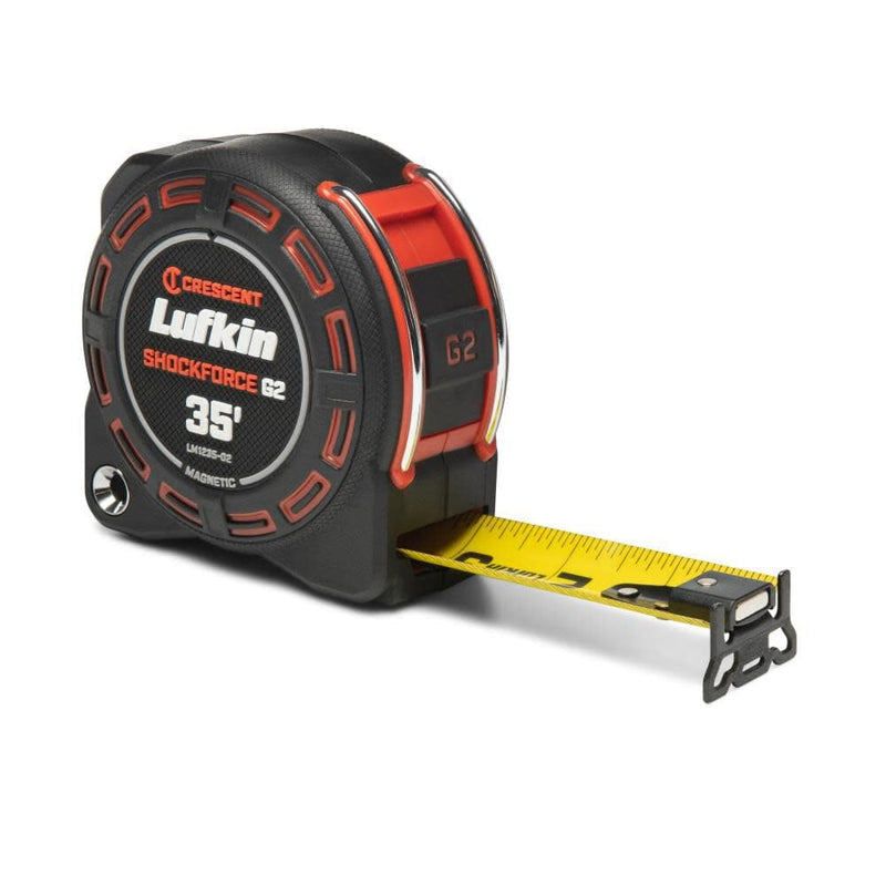 Lufkin Shockforce G2 35-ft Magnetic Tape Measure- LM1235-02 35'