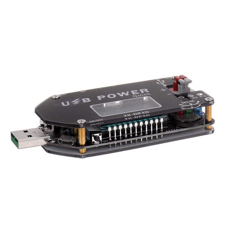 DollaTek CNC USB TYPE-C DC DC Converter CC CV 4-13V to 1-30V 2A 15W Power Module Adjustable Regulated Power Supply QC2.0 3.0