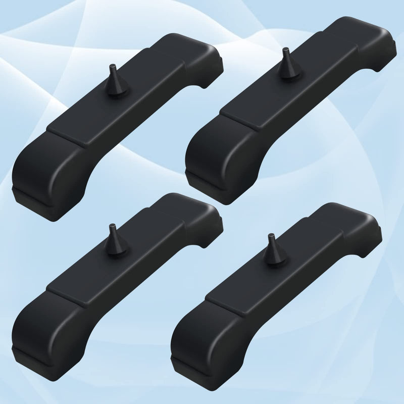 (4 PCS Kit) Rubber Radiator Insulator Pads 4012-326-681S,3 Core Radiator Mounts Cushions, Support Pads compatible with GM,Radiator Mounts Parts