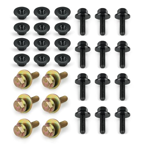Side Step/Running Board Bolts Hardware (4 Door) - 6104725AA, 6105103AA