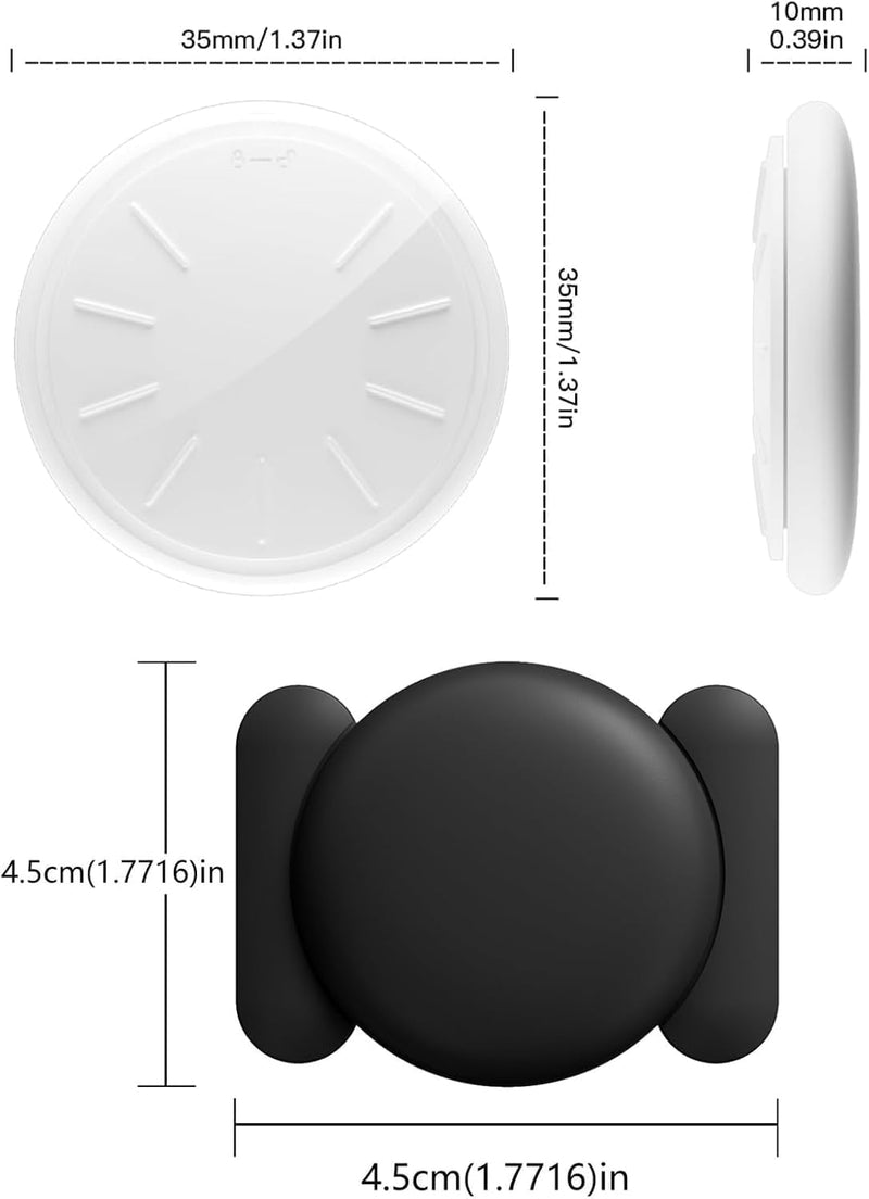 Car GPS Tracking Device for Vehicles,Cars etc,1PCS Real Time GPS Tracker for Vehicles Work with Find My (iOS Only),Mini Hidden Car Tracker with Magnetic Waterproof Case,No Monthly Fee(Black) Magnetic Car Tracker (Black, 1PCS)