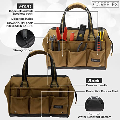 COREFLEX 6pack combo plus 14inch wide mouth tool bag