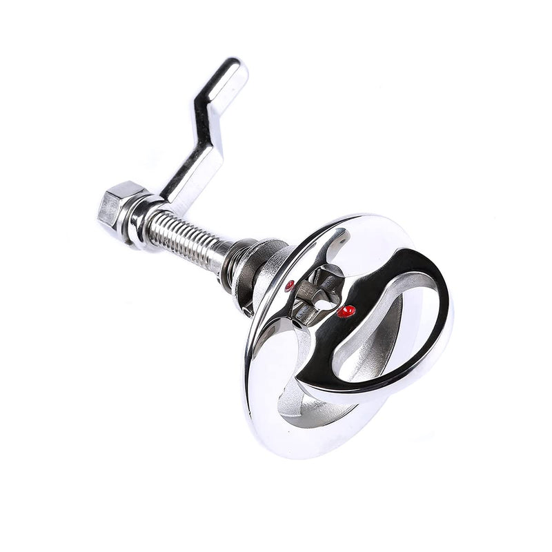 Mxeol Boat Cam Latches Stainless Steel Marine Hatch Cam Latch Pull Sliver-2pcs