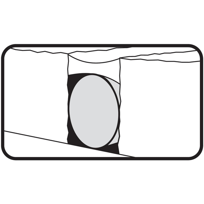 M-D Building Products - Versatile Gray Foam Backer Rod Set 1/2in x 20ft - Essential Caulk Saver for Sealing Concrete Gaps,Expansion Joints,and Crack Filling (71480),(Pack of 12) 20 ft. for 1/2 in. Gaps (Pack of 12)