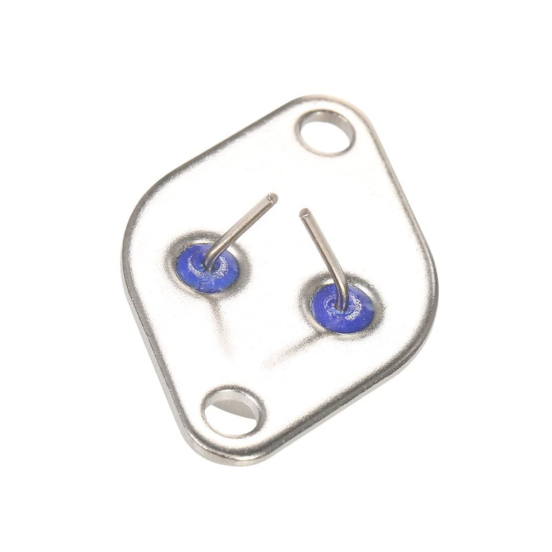 Pack of 5 Power Transistors Diameter 4 mm / 0.16 Inch 2N3055 Transistors 15A 100V Metal Housing Nut Washing Transistors NPN High Performance Transistor for Power Supply Circuits Series and Shutdown