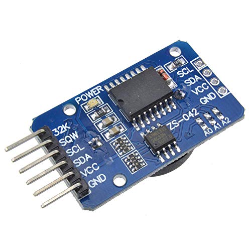 Hailege 5pcs Real Time Clock RTC Module Clock Module Real Time Clock Module IIC RTC Module without Battery