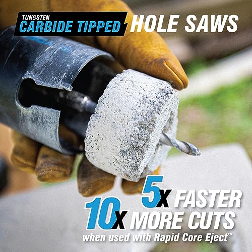 Spyder 600052 Rapid Core Eject Hole Saw, 6-Inch