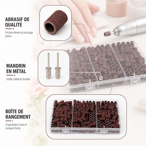 Pack of 240 Sanding Sleeves, Sanding Cylinders, Sanding Attachments with 80 120 180 Grit Made of Sturdy Material, Compatible with Rotary Tools, 2 Pieces Sanding Drum, for Sanding and Working Surfaces