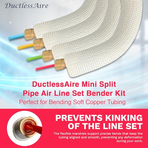 Ductless HVAC 4 Piece Air Conditioner - Line Set Kit 1/4-5 / 8in (13ft)