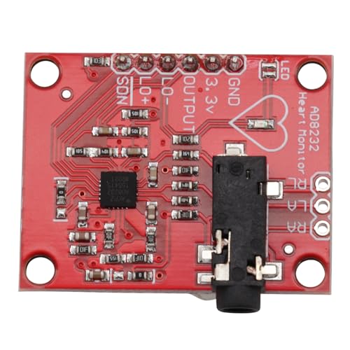 ECG Module AD8232 ECG Measurement Pulse Heart Rate Monitor Module Kit ECG Monitoring Sensor with Cable