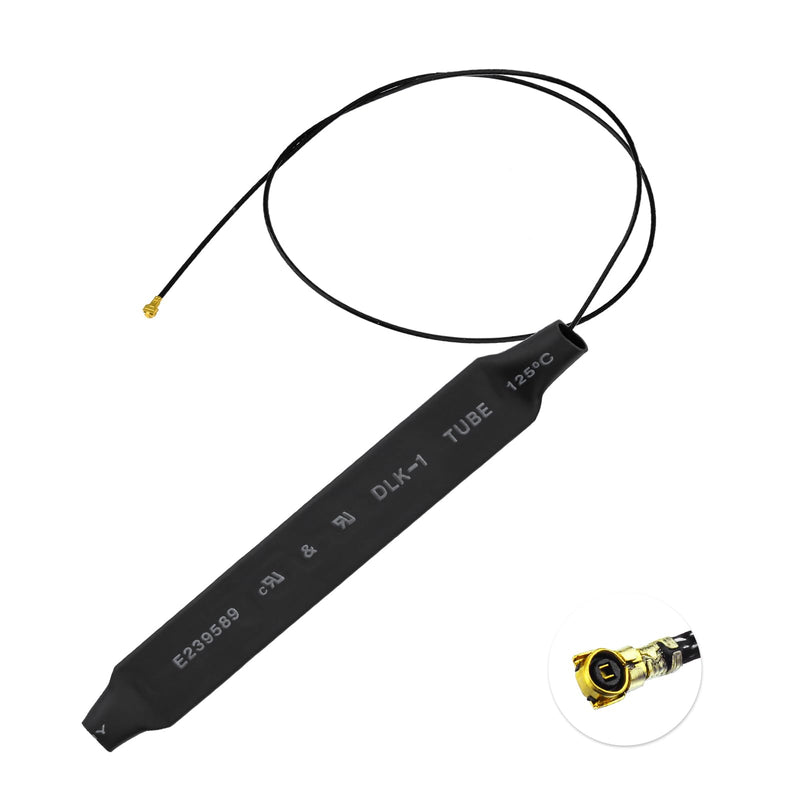 Eightwood Internal WiFi Antenna Dual Band 2.4GHz 5GHz WiFi Antennae with 11.8in Cable for M.2 NGFF Network Card PC Desktop Computer