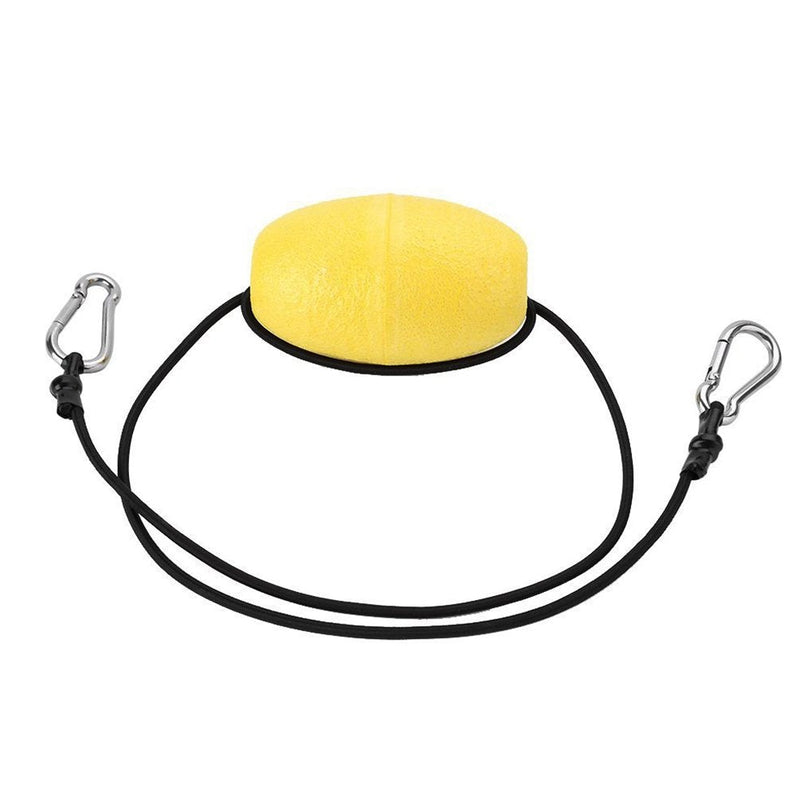 Drift Anchor Tow Throw Leash Line with EVA Buoy Float & Clip for Grip Kayak Canoe Accessories,Floating Anchor Marker Buoy Oval