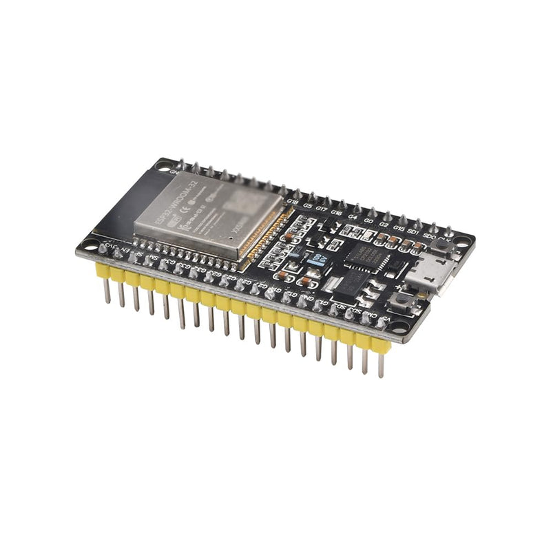 diymore-IOT ESP32 ESP-WROOM-32.38Pin development board, ESP-32S microcontroller processor Integrated 2-in-1 microcontroller with CP2102 chip WiFi NodeMCU-32S module