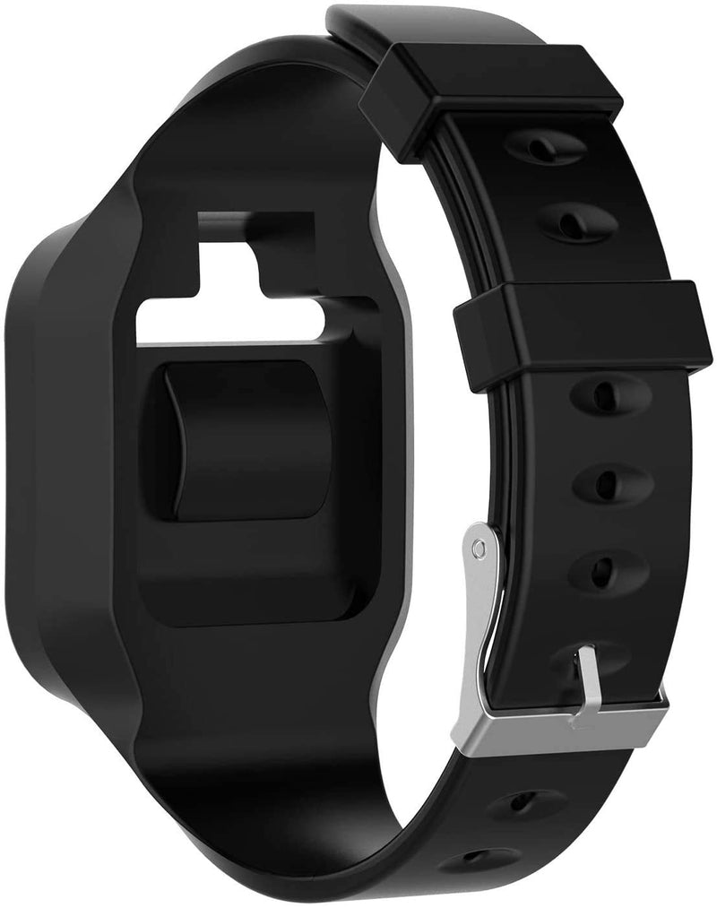 Accessory Wristband Replacement Compatible with Voice, for Voice 2, for Voice + Golf GPS Rangefinder,Soft Silicone Strap Band for Voice golf watch Series (Black)