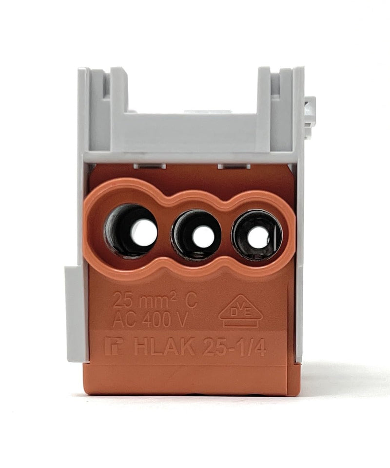 Pollmann branch clamp HLAK 25 1/4 M2 brown