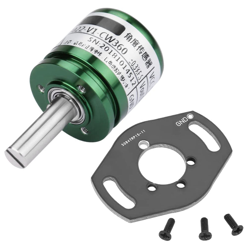 Rotatable Hall Sensor, Rotating Hall Angle Sensor 0-360 Degrees 0.088° Resolution, 12 Bit Rotating Hall Sensor Hall Effect Sensors, Hall Effect Position Sensor, 0-5V Output Full Circle