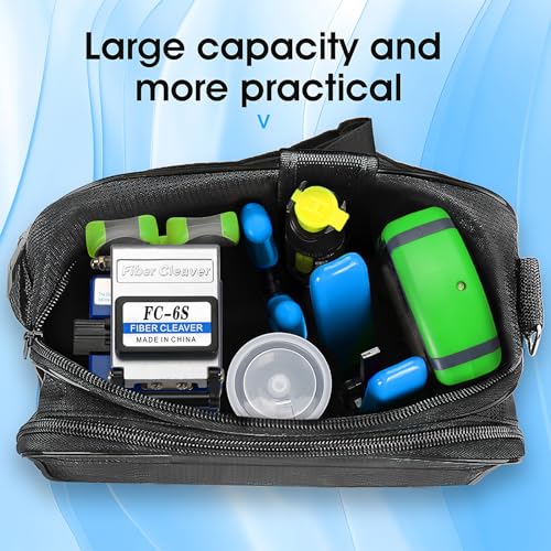Fiber Optic Tool Kit, 10-in-1 Fiber Termination Tool Kit FTTH Fiber Tool