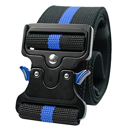 MELOTOUGH 2" Nylon Web Work Tool Belt for Men with Heavy Duty Quick Release + Small Tool Pouch with Belt Clip,Small Tool Holder Pouch, Min Work Organizer Tool Holster and Knife Holder