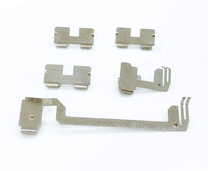 Battery Compartment Contact Piece for FLUKE Multimeters Part | Compatible with Fluke 187, 189, 725, 726, 789, 87/89 4-Generation, Battery Spring Contact Plate, Battery Holder Fixing Clip
