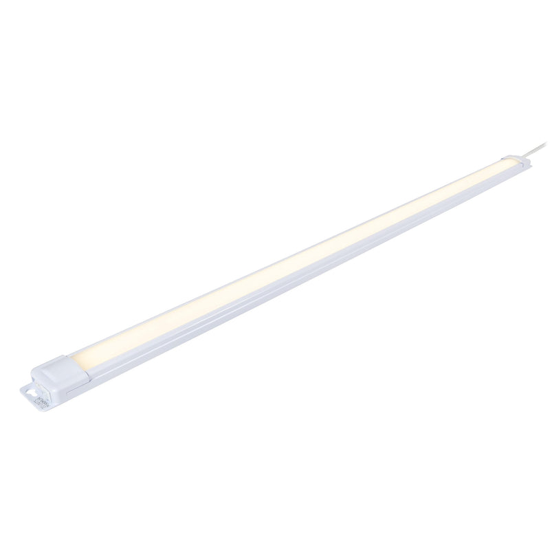 Enbrighten Premium Linkable Under Cabinet Fixture, 36in, LED, Linkable, 1220 Lumens, 3000K Warm White, 38847-T1 36 Inch